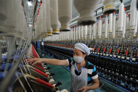 纺织工业自动化棉花加工生产车间图片下载 - 觅知网