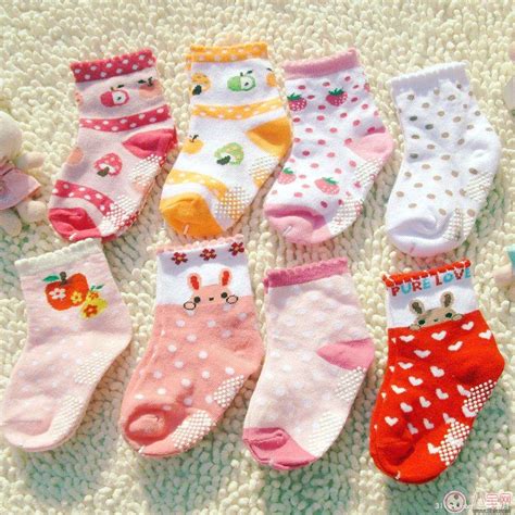 两双装婴幼儿袜子秋冬加厚保暖儿童棉袜不嘞腿 0-1岁宝宝短筒袜子-阿里巴巴