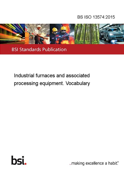 BS ISO 13574:2015 Industrial furnaces and associated processing ...