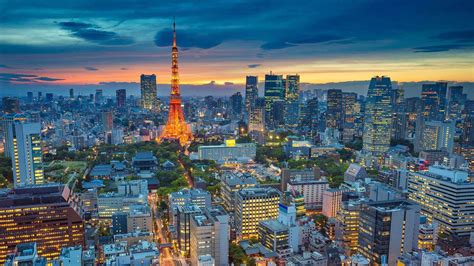 Tokyo cityscape at sunset, Japan | Peapix