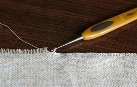 钩针手工编织蕾丝花边手帕的做法图解教程╭★肉丁网
