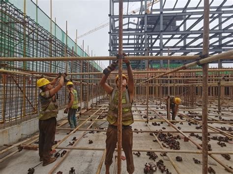 眉山天府新区第一中、小学建设中 1-2号楼已完成50%-眉山楼盘网