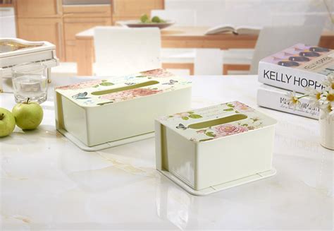 日式简约实木盖纸巾盒 创意家用桌面卷纸盒客厅纸抽盒纸巾收纳盒-美间设计