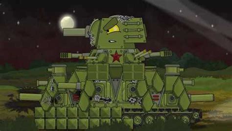 坦克动画，利维坦改造苏联坦克KV2，MS1战被送入太空卡尔臼炮
