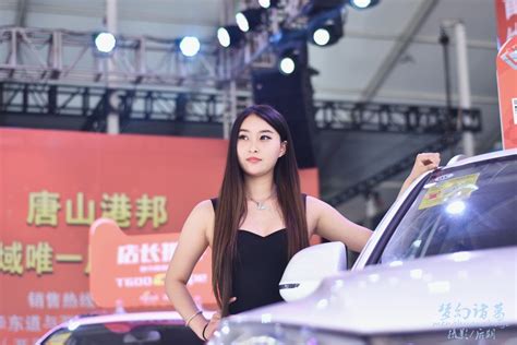 【梦幻美拍】美女模特2020唐山车展-中关村在线摄影论坛