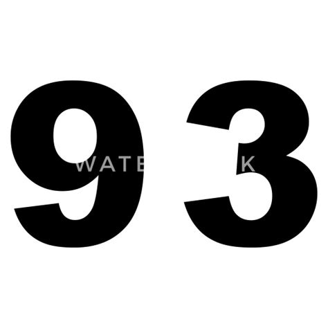 Number 93 Stickers | Zazzle
