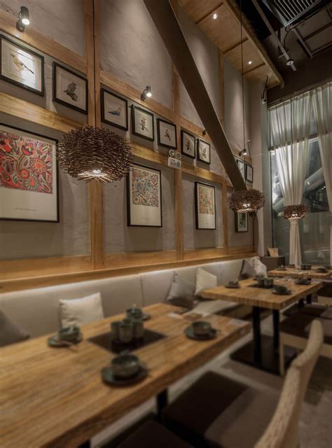 仿古中式餐厅灯光设计 方案 公司「孙氏设计」