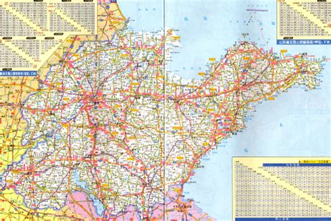 山东省高速公路地图高清版图片预览_绿色资源网