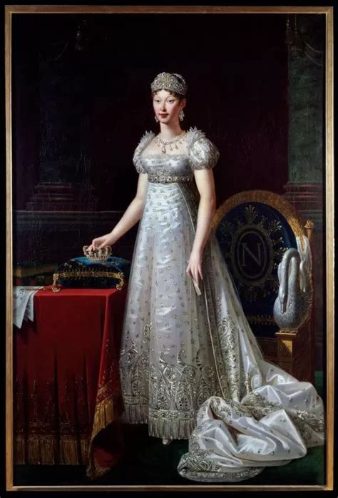 约瑟芬皇后像 图272-世界名画-图片