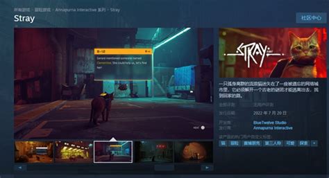 《迷失/Stray》游戏单机版下载_完整官方中文版下载 - 怀旧游戏站