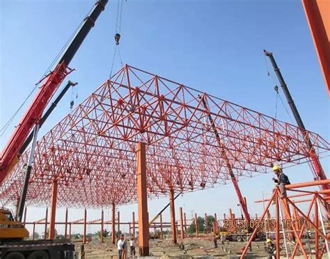 网架安装-徐州峰华钢结构网架加工厂家从事球形网架，网架罩棚，钢结构网架设计与加工