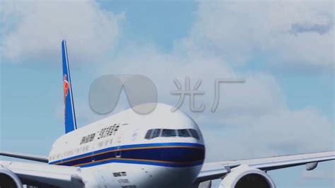 4k中国南方航空飞机降落过程视频素材,其它视频素材下载,高清3840X1640视频素材下载,凌点视频素材网,编号:148852