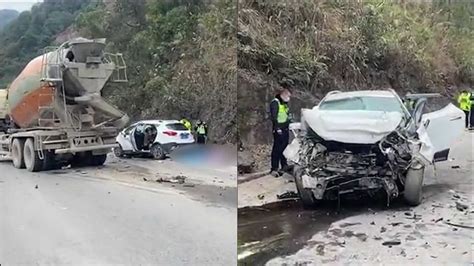 广西桂林发生重大交通事故疑致5死现场一片狼藉目前道路封闭_腾讯视频
