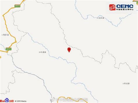 四川甘孜州石渠县发生3.3级地震 震源深度10千米