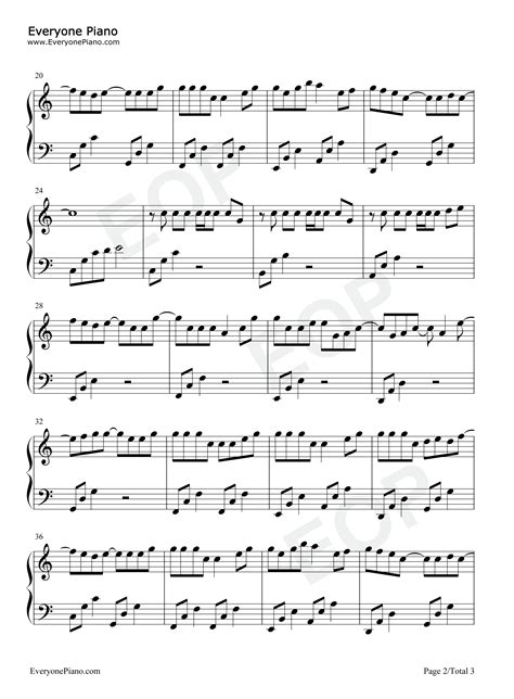 渐暖-C调简单版-时代少年团五线谱预览2-钢琴谱文件（五线谱、双手简谱、数字谱、Midi、PDF）免费下载