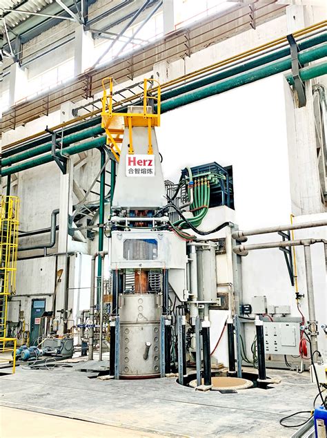 喜报| 合智24吨保护气氛电渣炉热试成功-合智熔炼装备（上海）有限公司