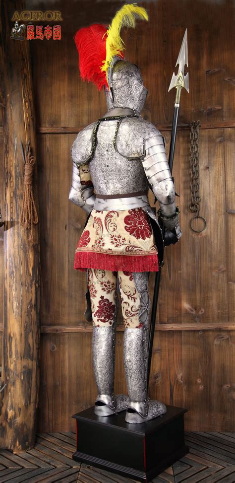 原创设计古罗马盔甲雕塑 酒吧铁艺装饰品摆设 中世纪骑士铠甲摆件-阿里巴巴