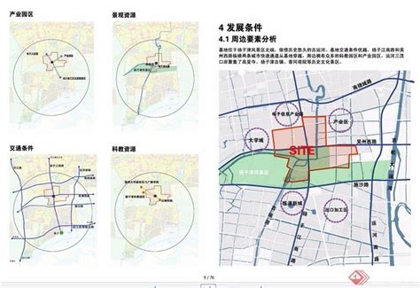 扬州城市东部地区城市设计-规划设计资料
