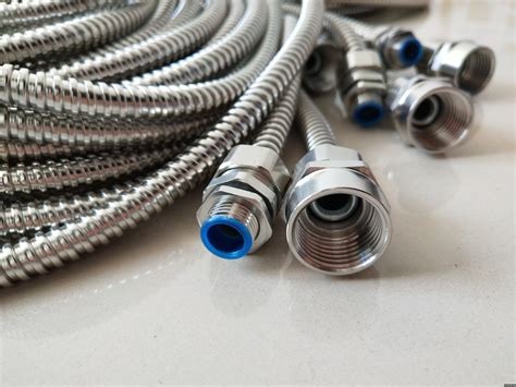 高压金属软管 法兰式金属软管 316L耐高温高压工业金属软管