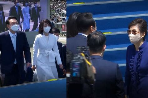 韩国50岁总统夫人参加晚宴合影，勉强露出半张脸，太白吓坏了网友_金建_莱蒂齐亚_照片