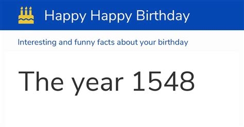 The year 1548: Calendar, history and birthdays