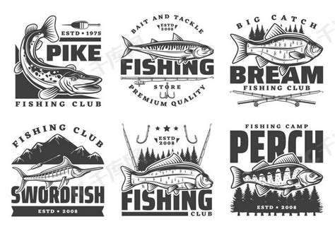 钓鱼俱乐部logo设计图__企业LOGO标志_标志图标_设计图库_昵图网nipic.com