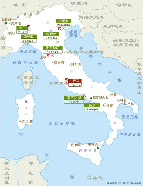 意大利地形地貌,意大利的地形地势,意大利山脉地形图名称_大山谷图库