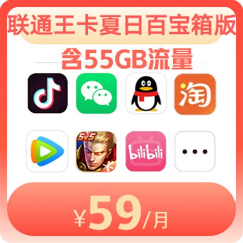 联通王卡2.0夏日百宝箱版-送千兆宽带—中国联通