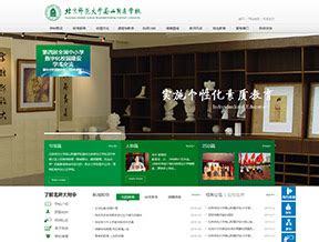 北师大南山附属学校官方网站设计制作-成功案例-沙漠风网站建设公司