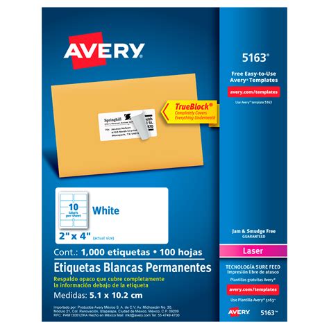 Avery Template 5163 Free Download - FREE PRINTABLE TEMPLATES