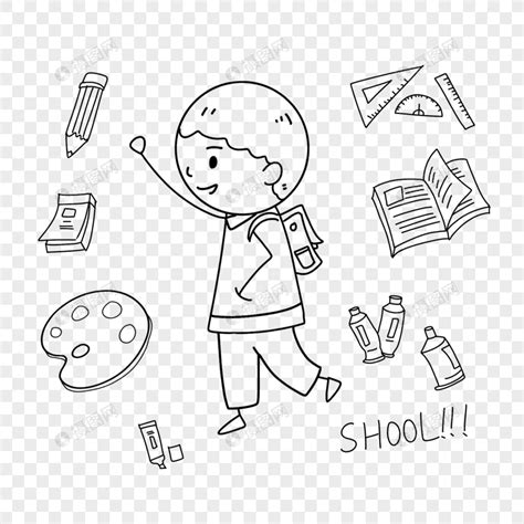 简笔画画小人图片