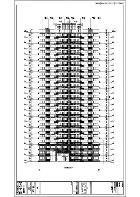 某14172平方米高层住宅楼全专业施工图CAD_高层住宅_土木在线