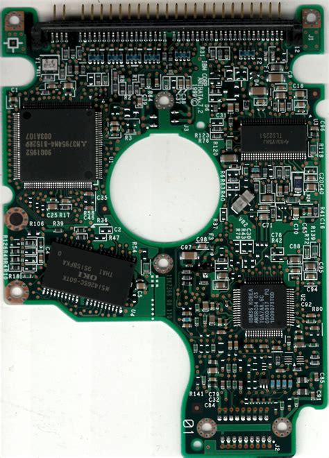 Elektronik von Festplatte 2,5" IDE IBM Travelstar DARA-212000 ...