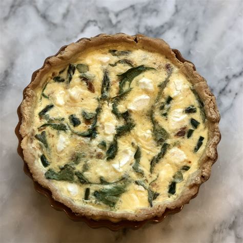 Spinach and Ricotta Quiche | The Millennial Chef