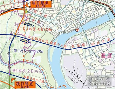 杨梅洲大桥开工 湘潭城区又将多一条过江通道（图）_手机新浪网