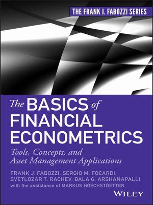 Financial Econometrics: An Example-Based Handbook – Nova Science Publishers