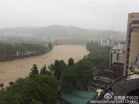 三明泰宁出现大暴雨天气 城区正经受洪水侵袭（图）-闽南网