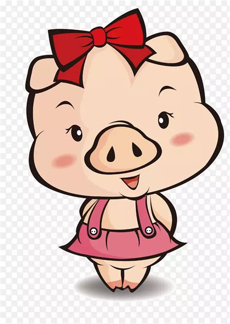可爱卡通的猪年宝宝PNG免费下载PNG图片素材下载_图片编号yzdnwxmy-免抠素材网
