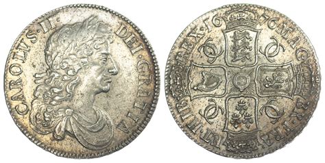 Buy a 1676 Charles II Silver Crown "V.OCTAVO" | from BullionByPost ...