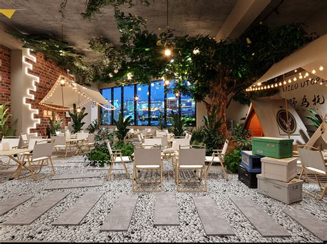 露营餐厅设计丨最近超级火的餐厅设计_设计师叶宋-站酷ZCOOL