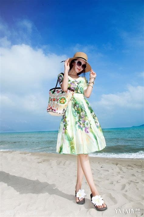 清新风度假沙滩裙，诠释你的优雅女神范 - 美搭 - 美丽人生