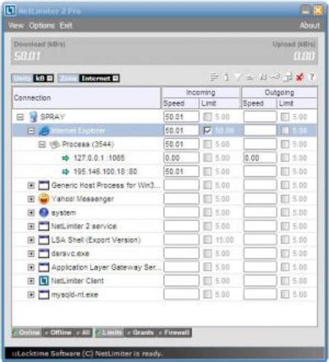 NetLimiter 4.1.11.0 - Windows Free Download