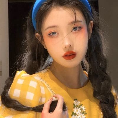 耐看甜美女生头像图片