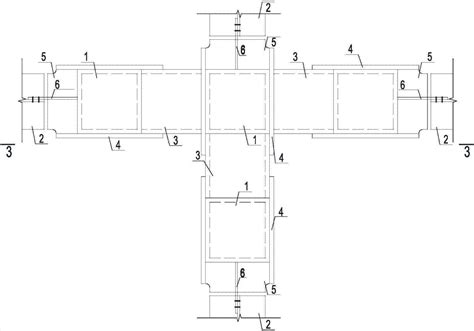 钢管混凝土组合异形柱和H型钢梁连接构造的制作方法