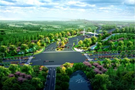 芜湖鸠江区道路绿化景观设计中标