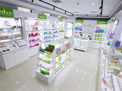 化妆品连锁店装修设计案例-杭州众策装饰装修公司