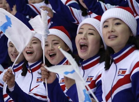 朝鲜派拉拉队赴韩 盘点那些肤白貌美的朝鲜少女