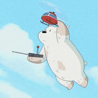 白熊头像图片