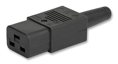 4795 - IEC Connector C19, Rewireable, Straight