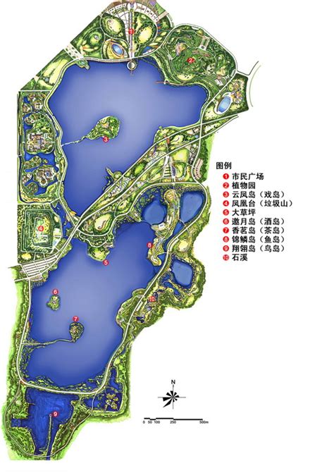 唐山南湖生态城中央公园规划设计